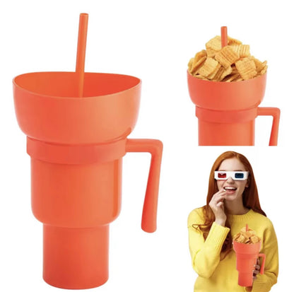 NomNomCup - Snack & Drink in einem Becher