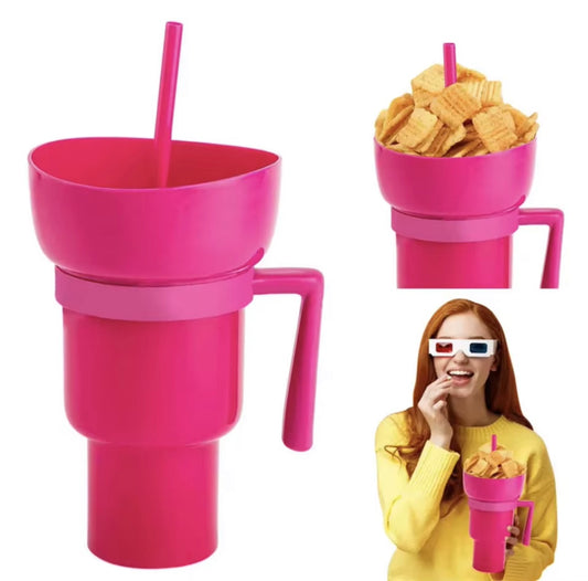 NomNomCup - Snack & Drink in einem Becher