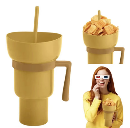 NomNomCup - Snack & Drink in einem Becher