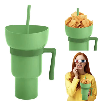 NomNomCup - Snack & Drink in einem Becher