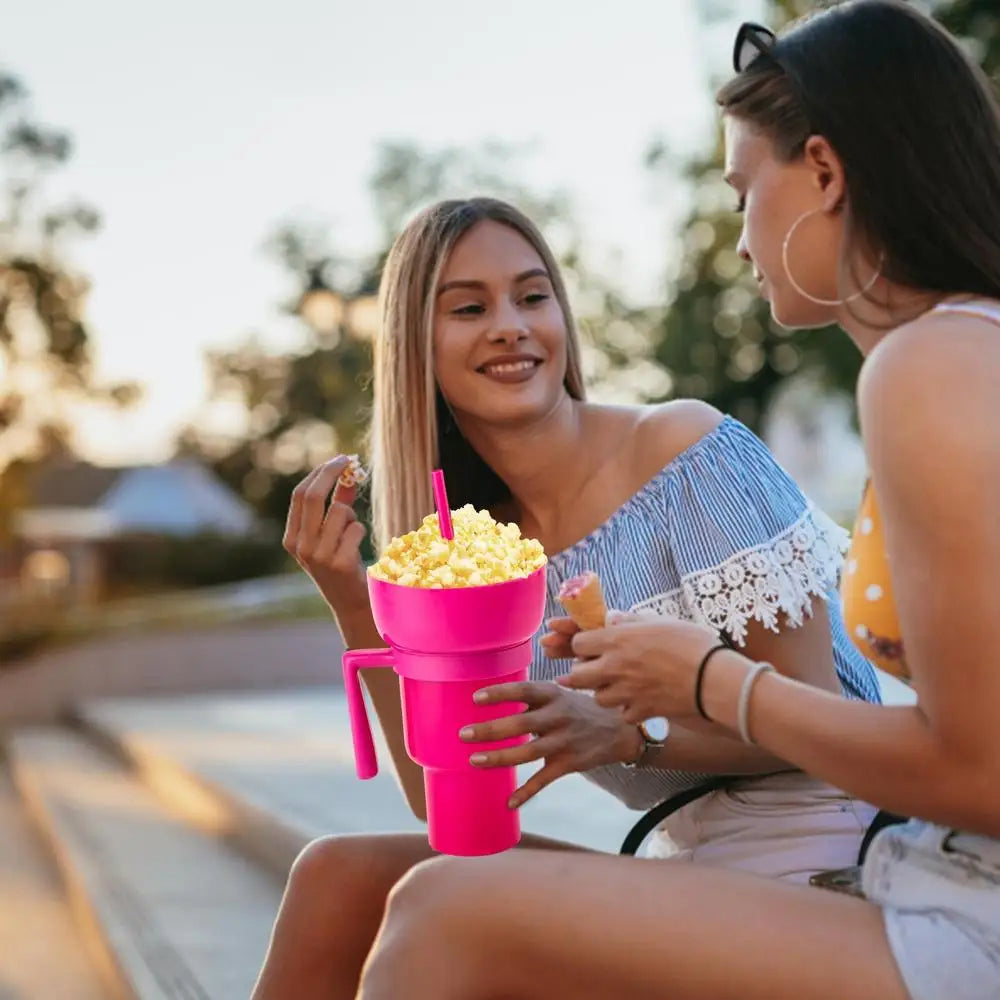 NomNomCup - Snack & Drink in einem Becher